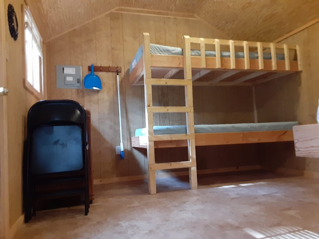 Cabin rental at Nature's Campsites in Voluntown, Connecticut